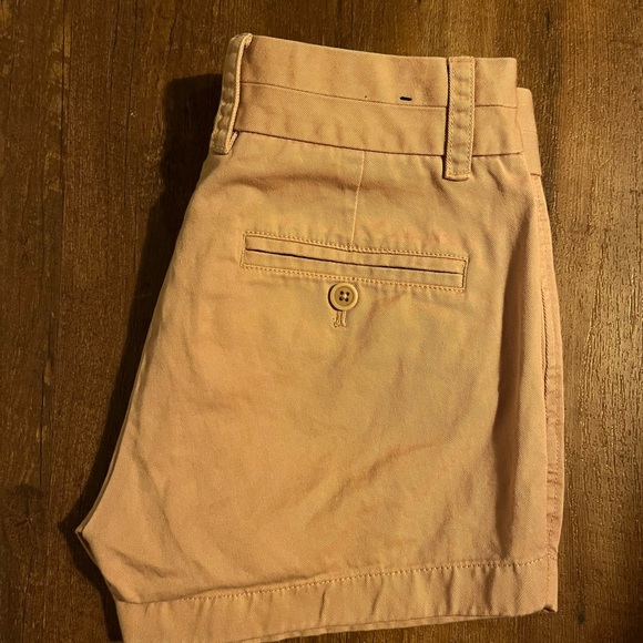 Pink J.Crew Chino dress shorts. Size 00 - Picture 3 of 3